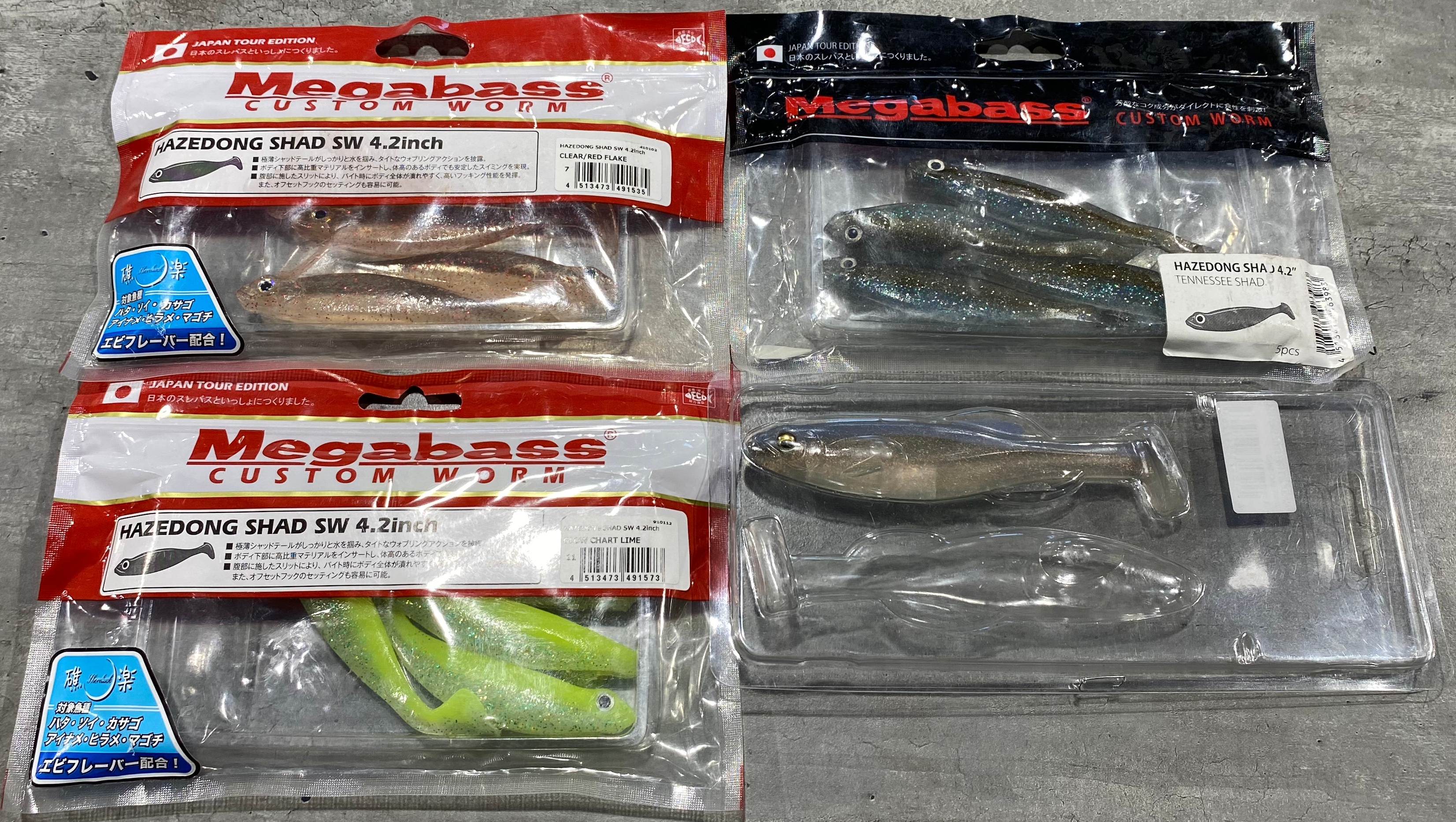 Prez Tackle Box - Megabass Swimbait Pack 6