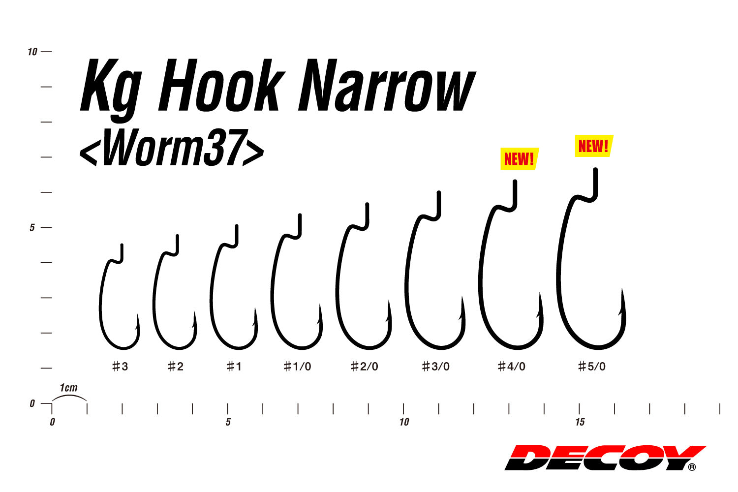 Decoy Worm 37 KG Hook Narrow