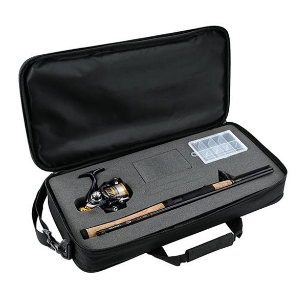 crystal river executive fly rod spinning reel combo travel kit Daiwa Executive Travel Spinning Rod and Reel Combo