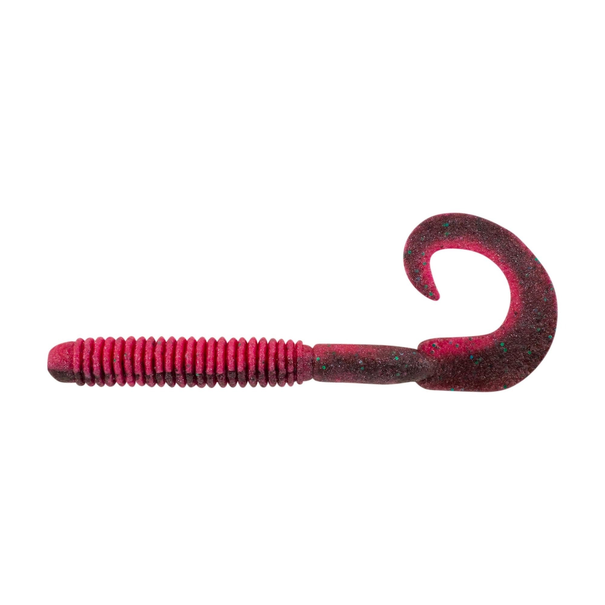 Red Shad Green Glitter
