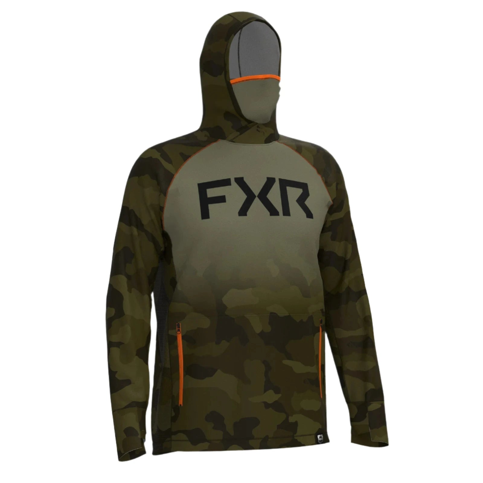 FXR Men's Pro Camo Air UPF Pullover Hoodie