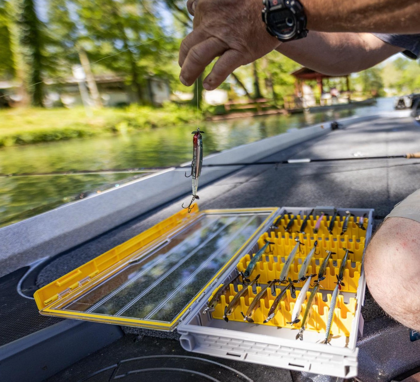 Plano Edge Vertical Jig and Spybait Box