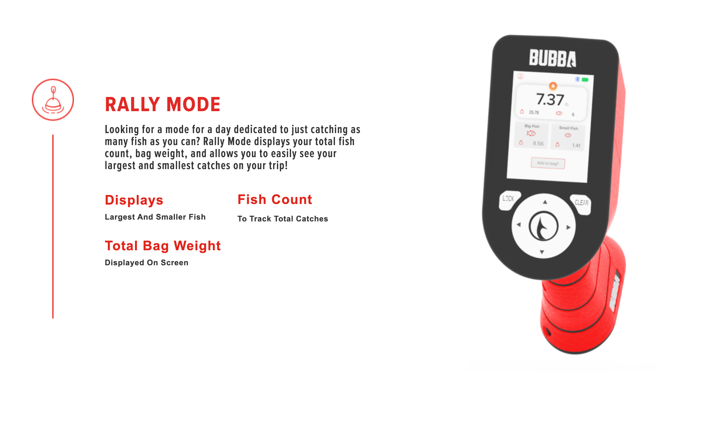 Bubba Pro Series Smart Fish Scale