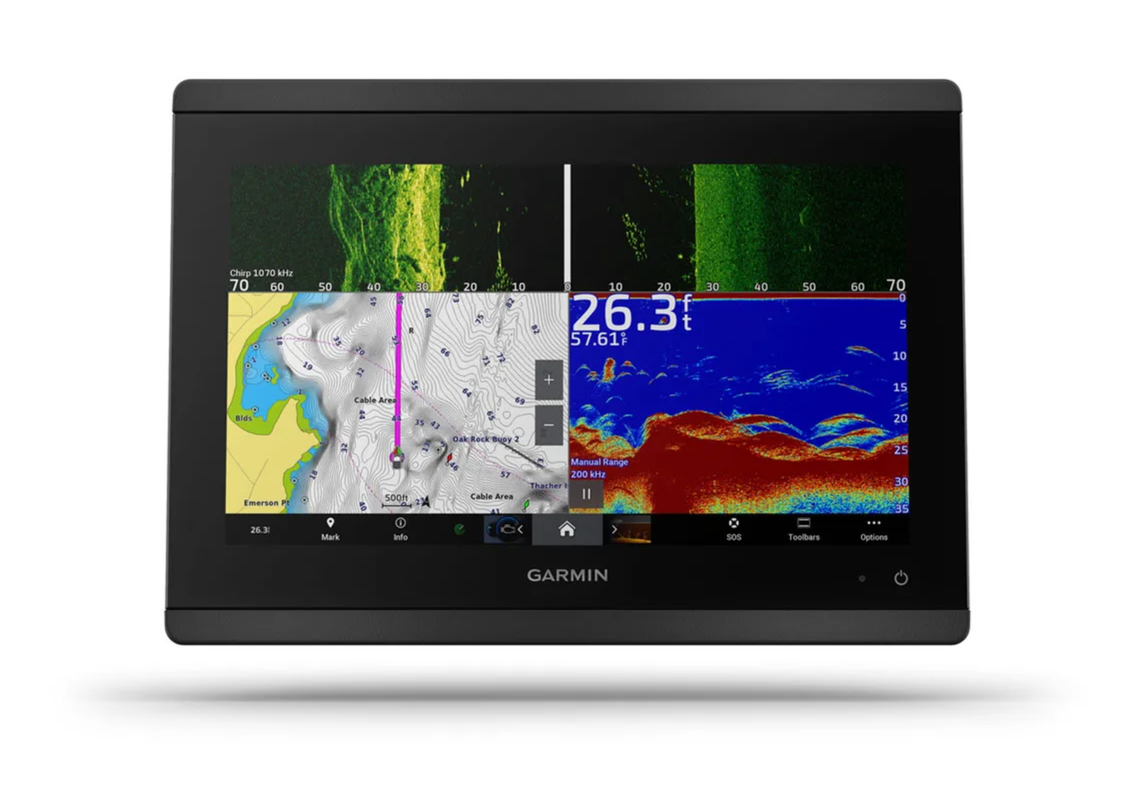 Garmin GPSMAP 8612XSV w/ Mapping and Sonar