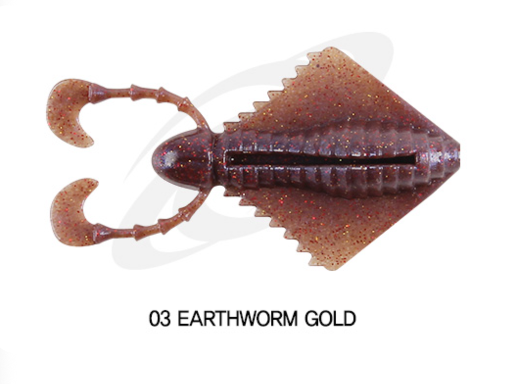 Aros Squid Glider 2.2" Soft Plastic