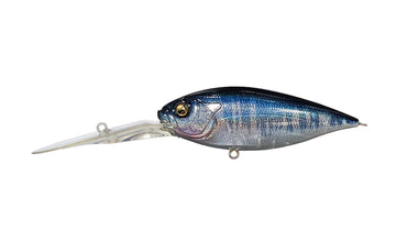Megabass DEEP-X300 Lure - Blue Back Matte Chart, Deep Diving Crankbait For Bass Fishing, 3/4 Oz, 75mm