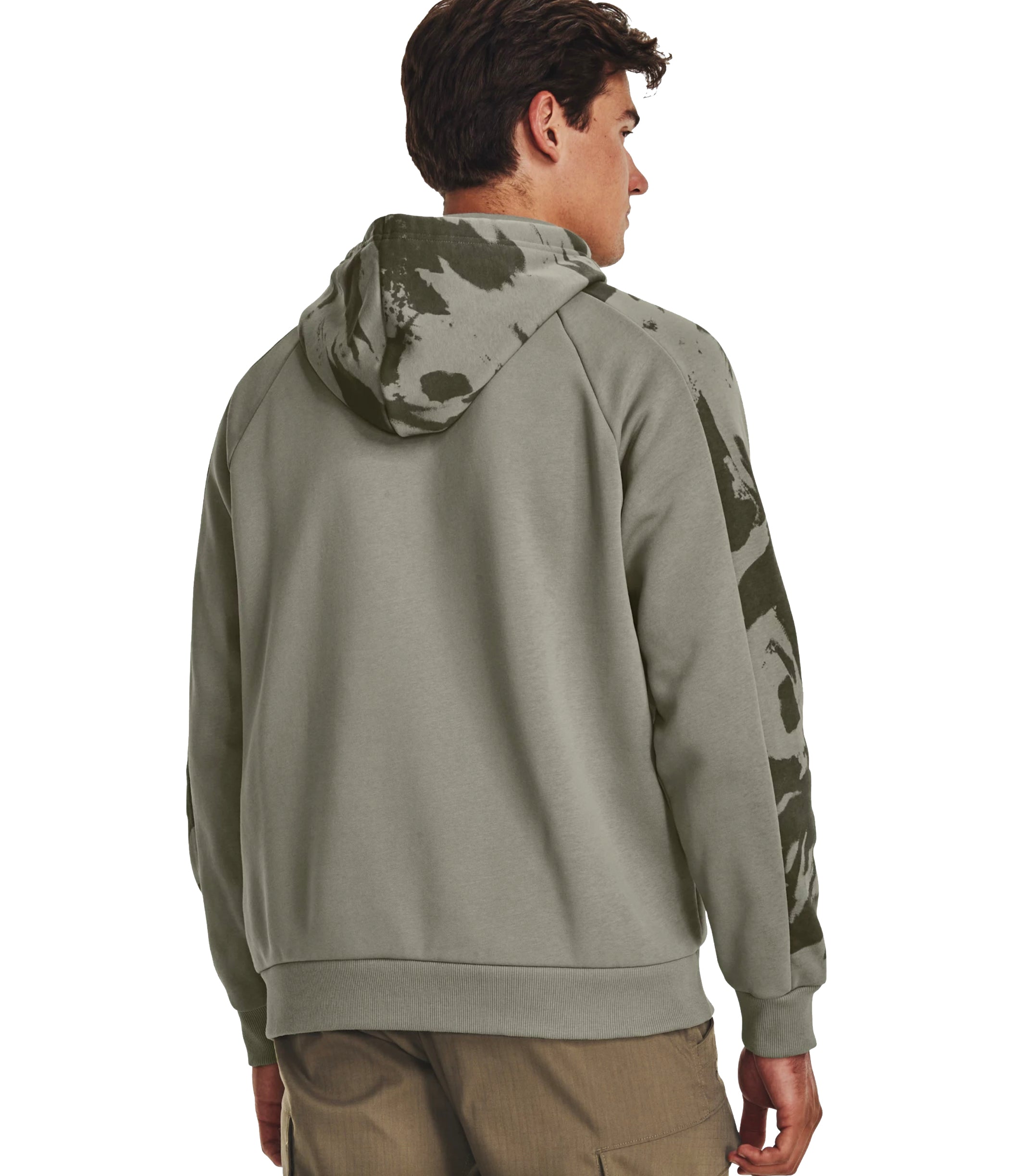 Under Armour Men's UA Rival Fleece Camo Blocked Hoodie