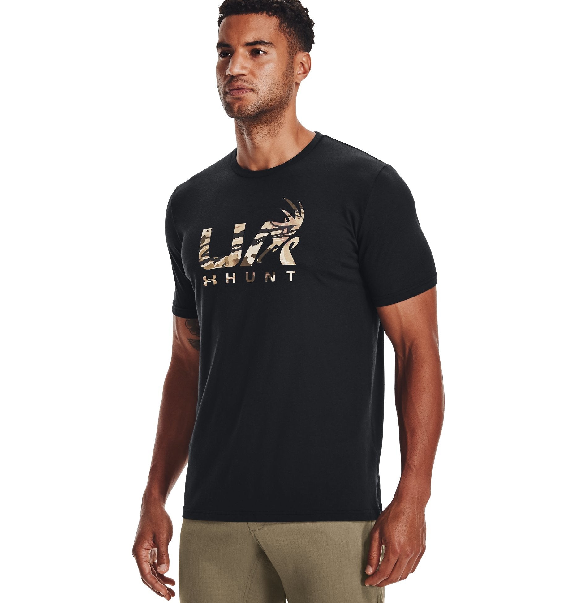 Under Armour Men's UA Antler Hunt Logo T-Shirt