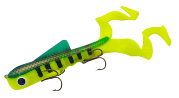 bull dawg fish lure Musky Innovations Super Magnum Double The Pounder #fishingleader Daiwa Beach Casting Rod the Spring Dawg is Size:Saltwater - #2 (6pk)