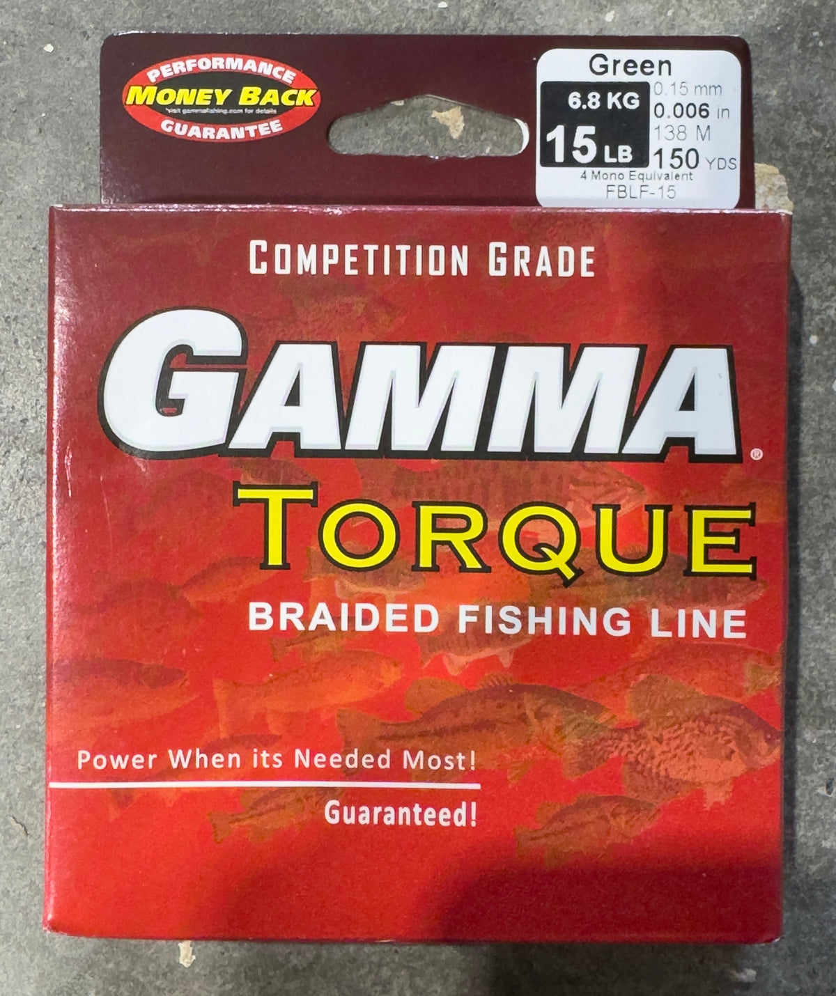 Prez Tackle Box - Gamma Torque 15lb