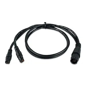 Garmin 6 Pin Transducer to 4 Pin Sounder Adapter Cable