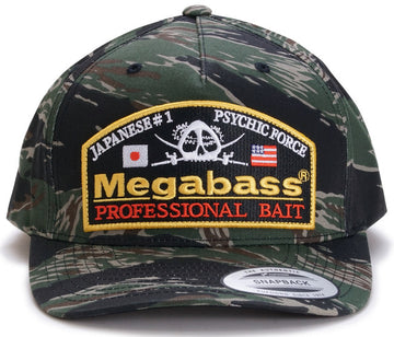 Casquette Megabass Psychic Snapback – Blackout – Taille Unique – Neuve