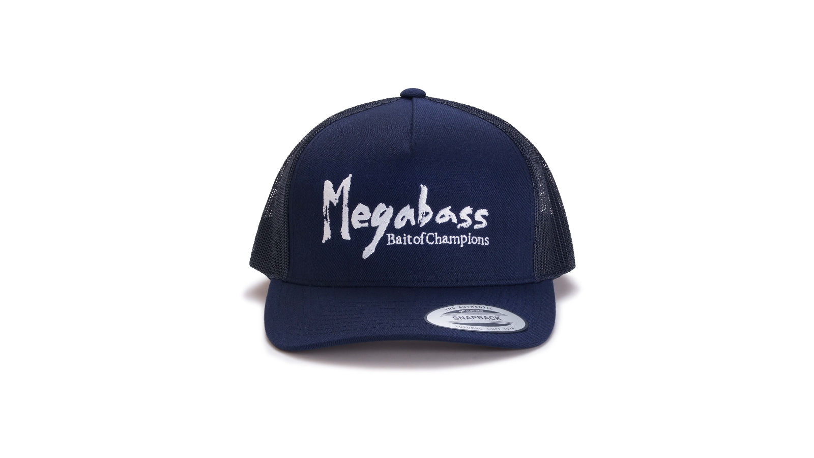 Navy Brush Trucker Snapback