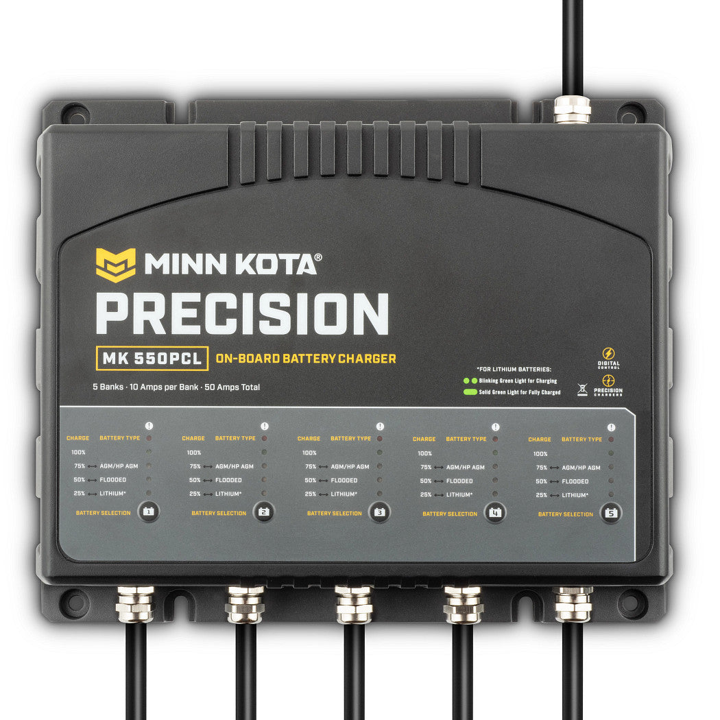 Minn Kota MK 550PCL On-Board Precision Charger