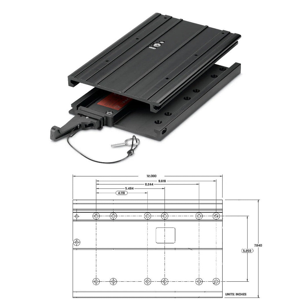 Minn Kota Quick Release Bracket / MKA-32