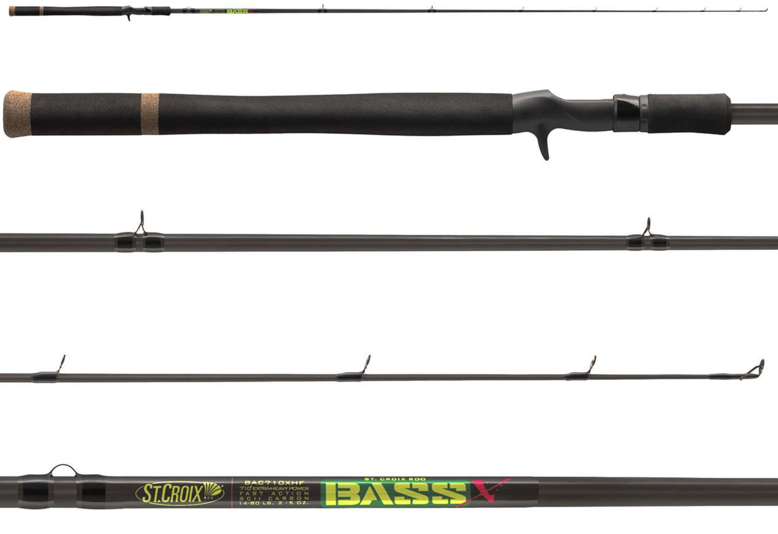 St. Croix Bass X Casting Rod