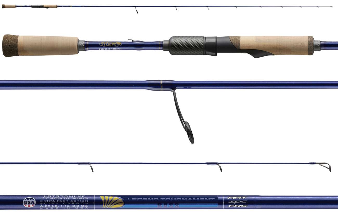 St. Croix Legend Tournament Bass Spinning Rod